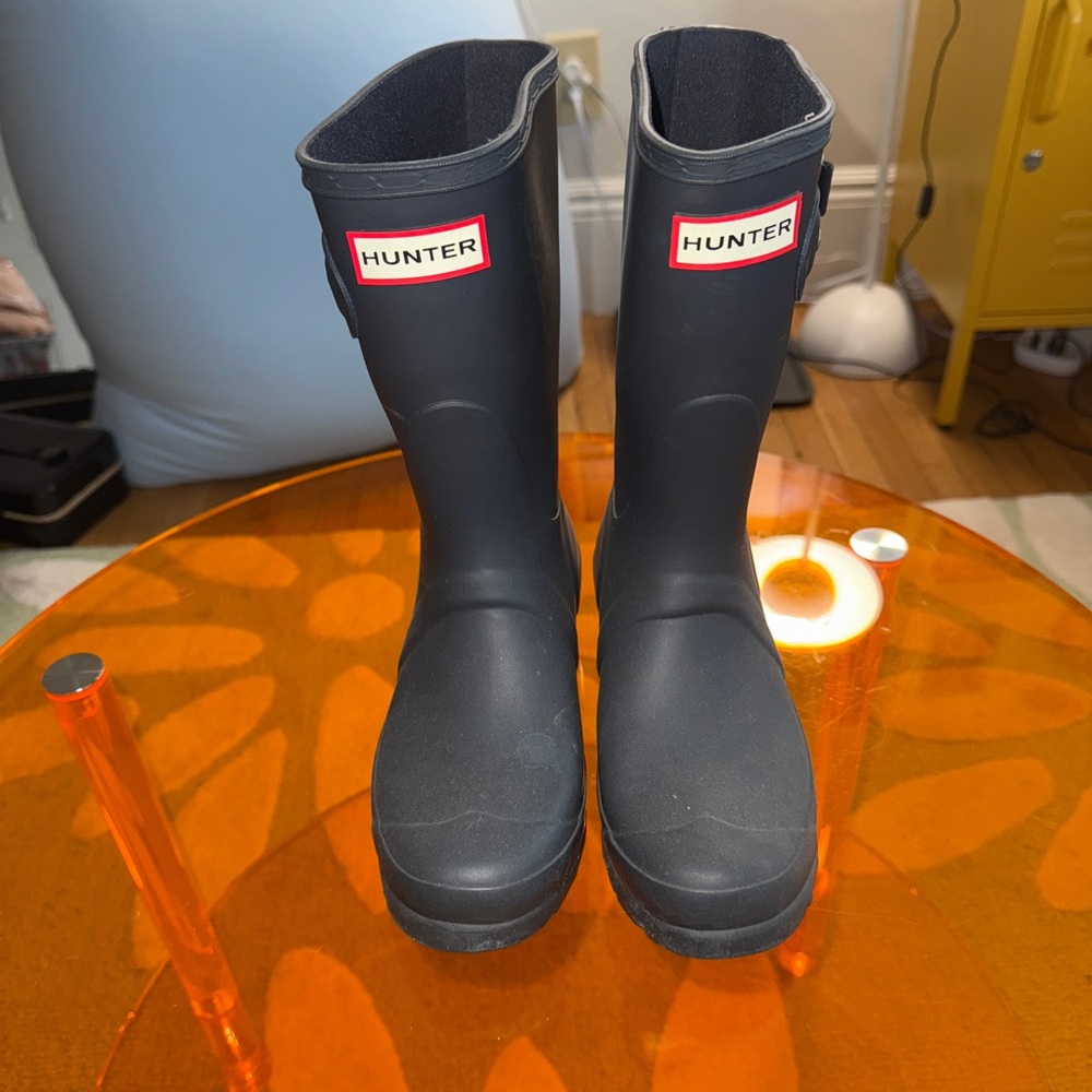 Hunter Black Rain Boots